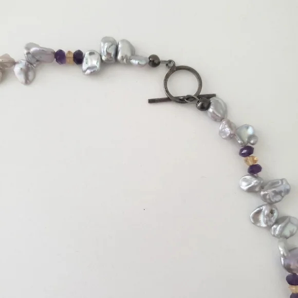 925 Real Pearl Necklace - Picture 3 of 4